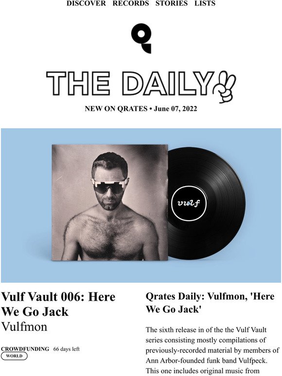 Qrates Daily: Vulfmon, 'Here We Go Jack'