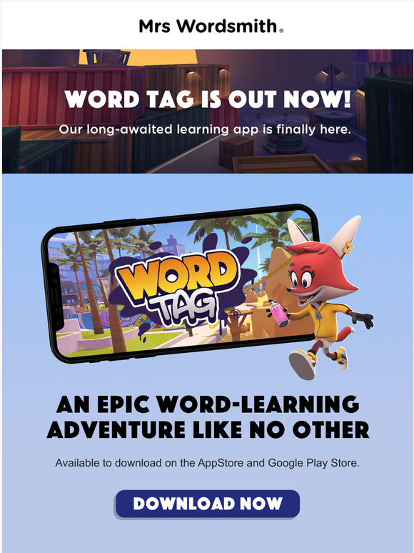 Word Tag ® - Mrs Wordsmith US