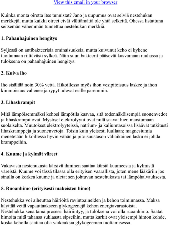 7 yllttv merkki ja kuuma kesetu!
