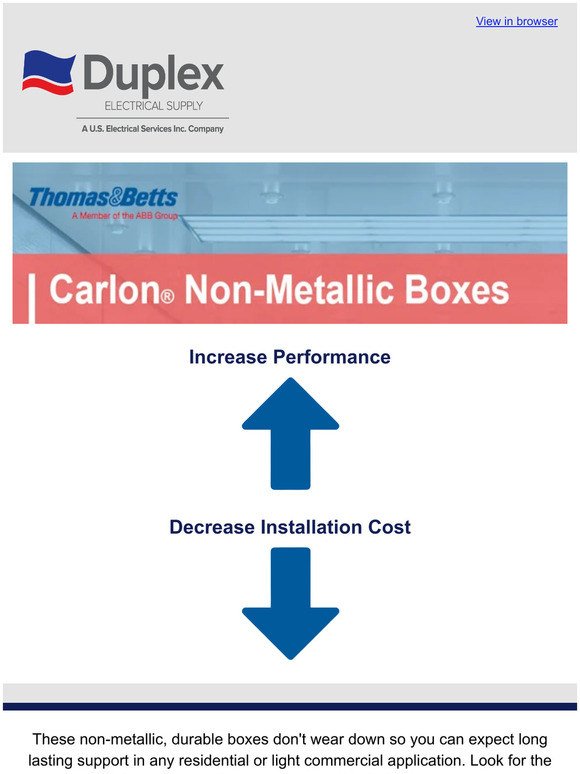 Increase Performance, Decrease Installation Cost