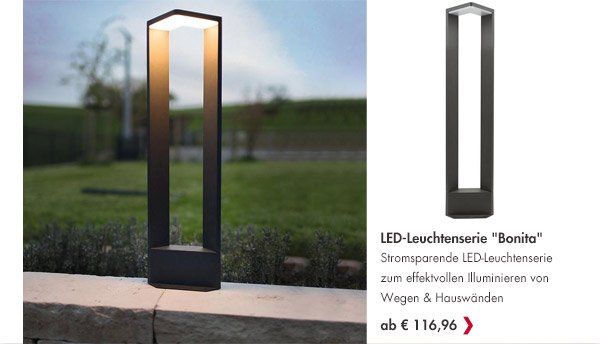 LED-Leuchtenserie Bonita ab 116,76 Euro