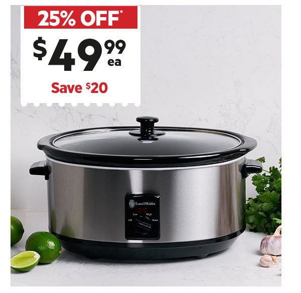 RUSSELL HOBBS 6L Slow Cooker RHSC600