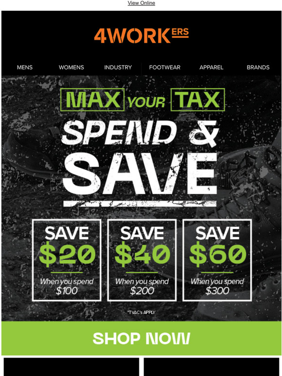 Max Your Tax With Spend + Save