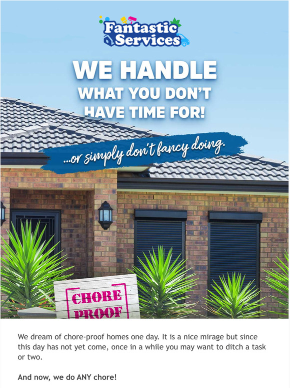 We do ANY chore!