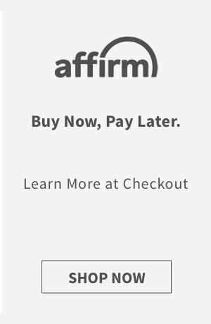 Buy now, pay later using Affirm at checkout