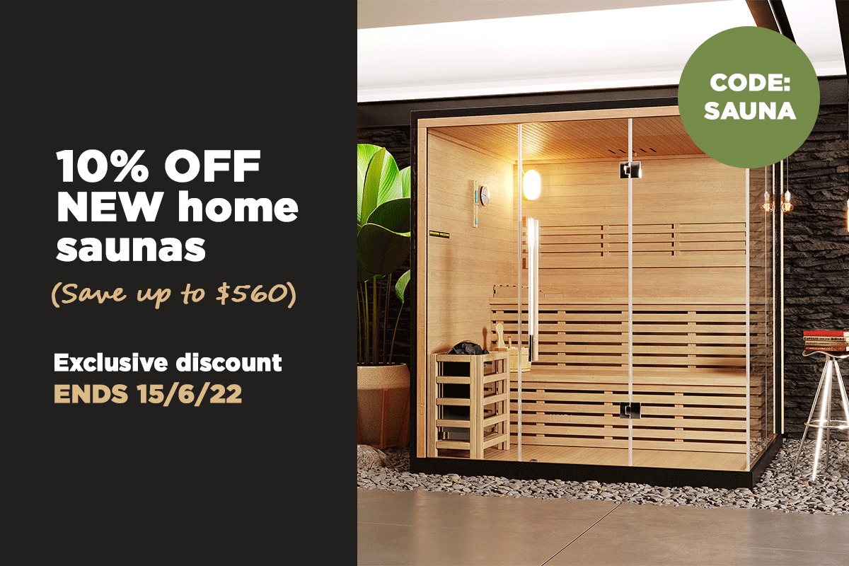 Luxoliving 10 OFF brand new home saunas (subscribers only)! Milled