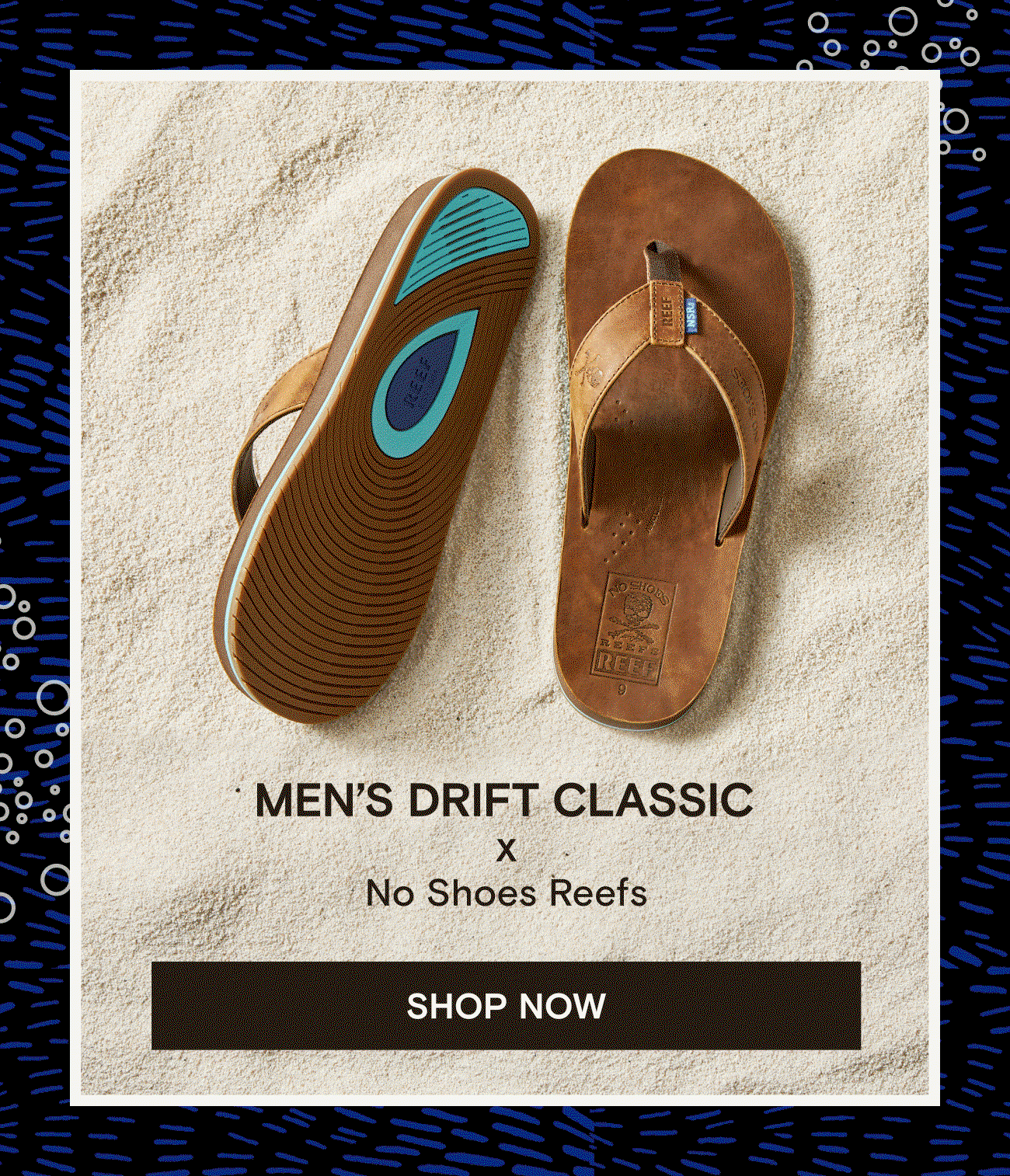 Reef: We partnered with No Shoes Reefs! | Milled