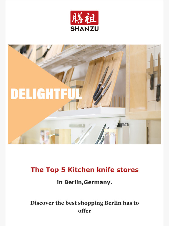 SHAN ZU Cutlery The Top 5 kitchen knife stores in Berlin Milled