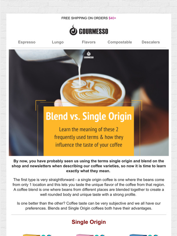 Blend vs Single Origin -  Why we love both