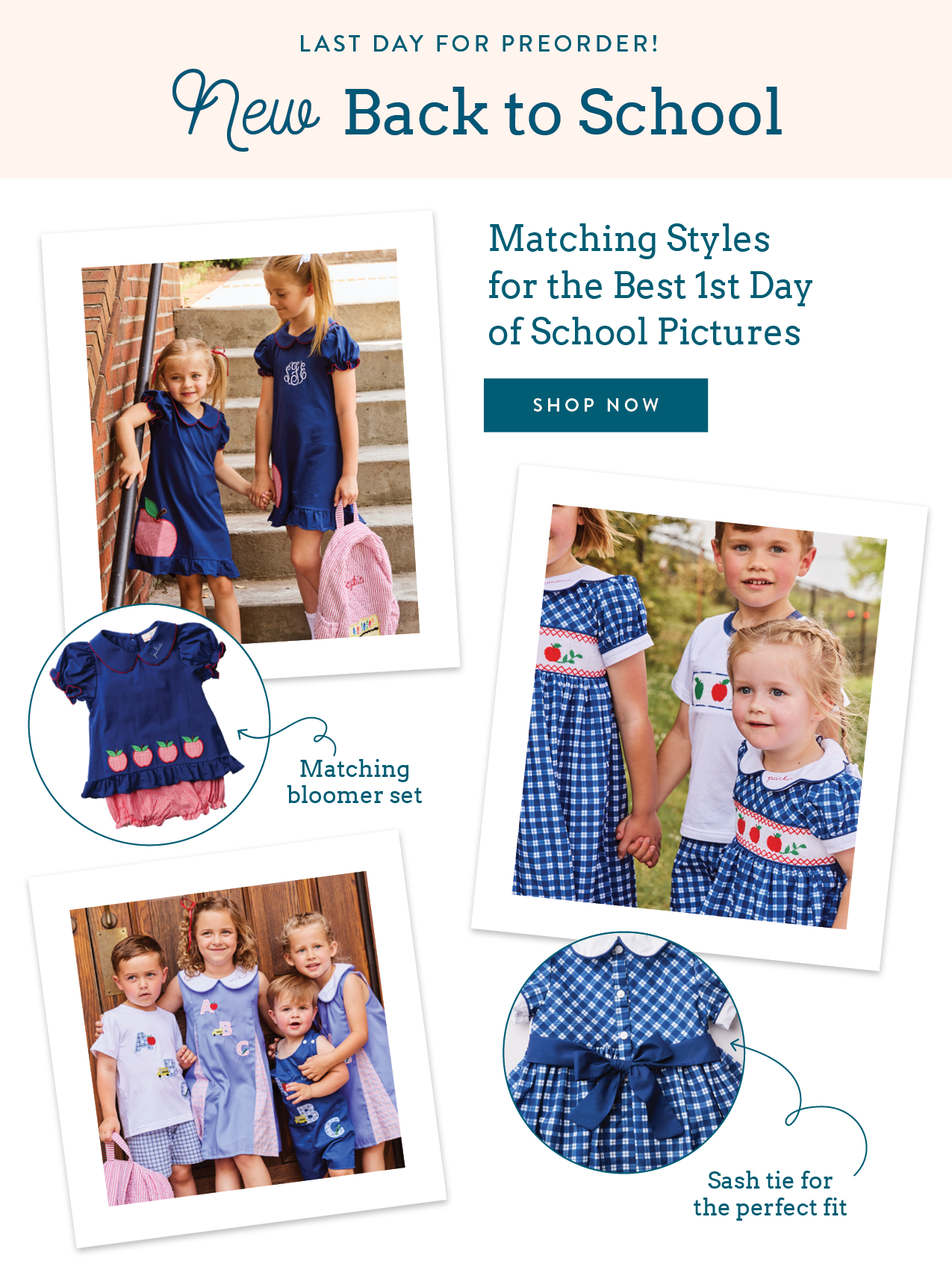 Last Day to Preorder Back to School