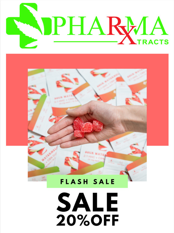 No need to wait! Get 20% off Gummies now! 🍉🍊🍓