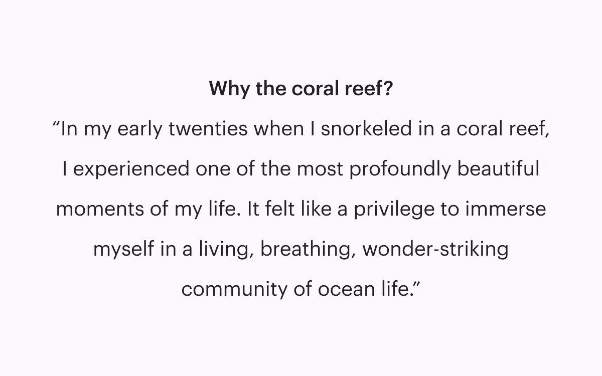 Why the coral reef