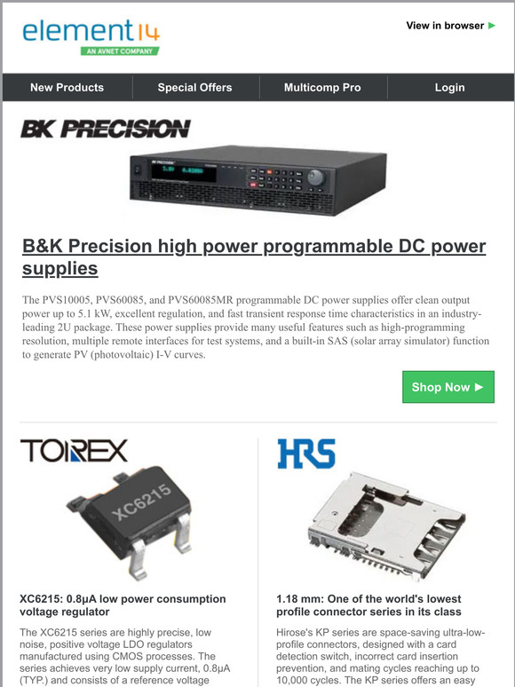 B&K Precision, Torex and other top leading brands