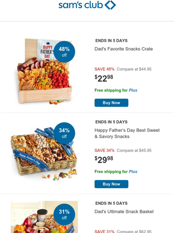 Sam's Club Today's Shocking Values are in Milled