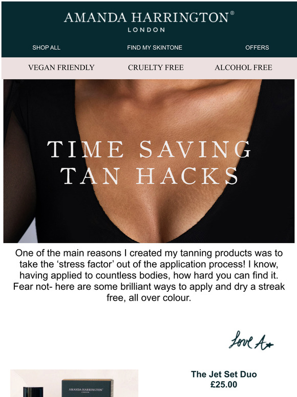 Time Saving Tan Hacks