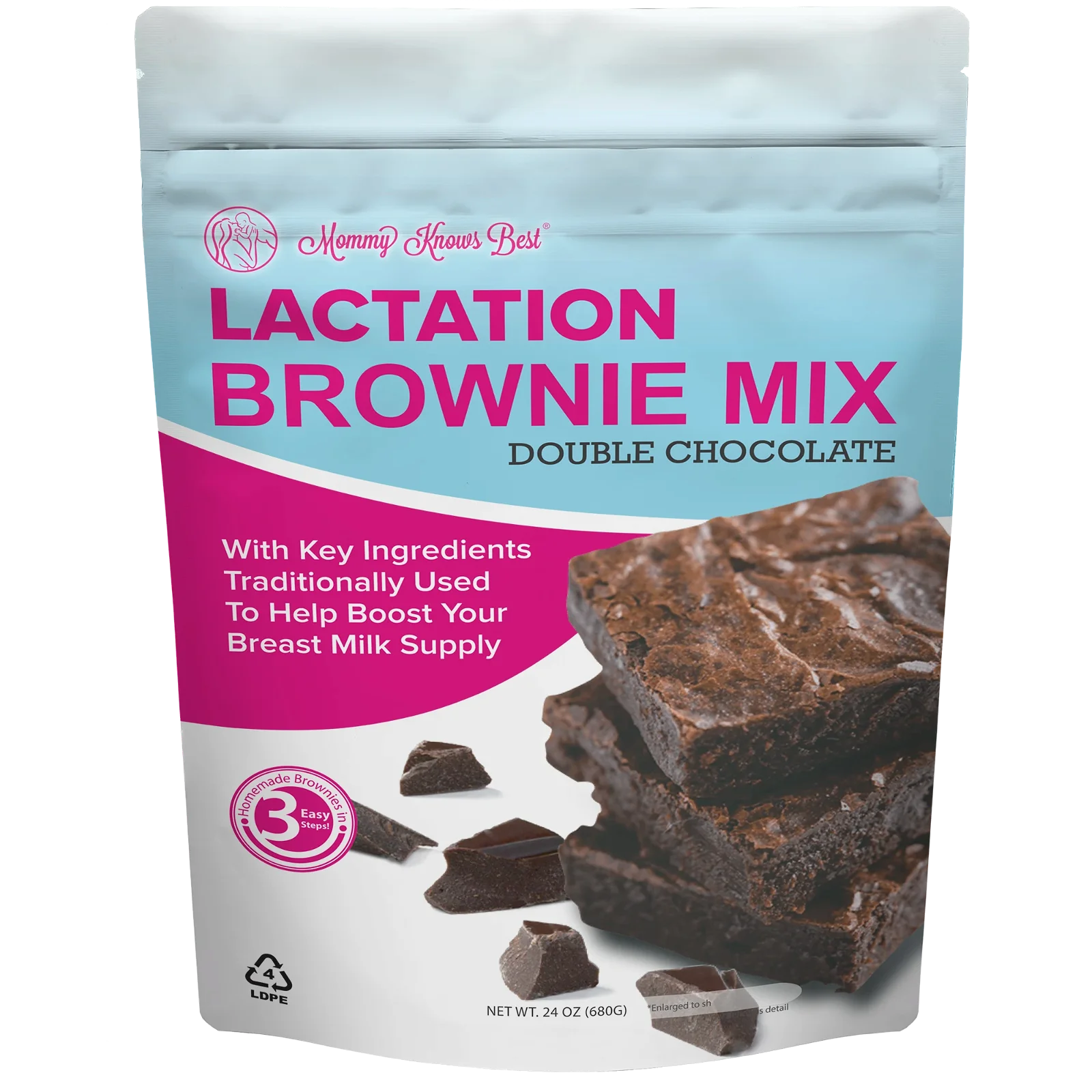 Image of Lactation Cookie Mix - Double Chocolate Brownie - 24 oz