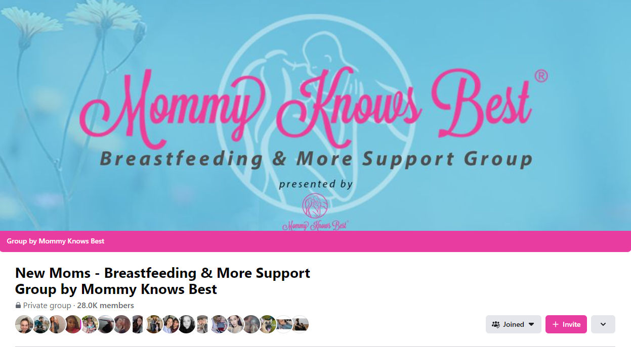 New Moms - Breastfeeding & More Support Group by Mommy Knows Best