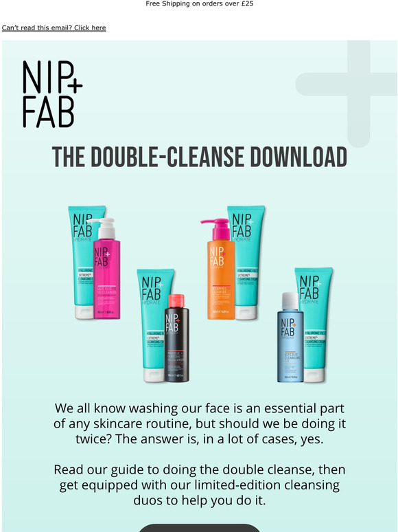 ✨ Double Cleanse your way to perfect skin ✨
