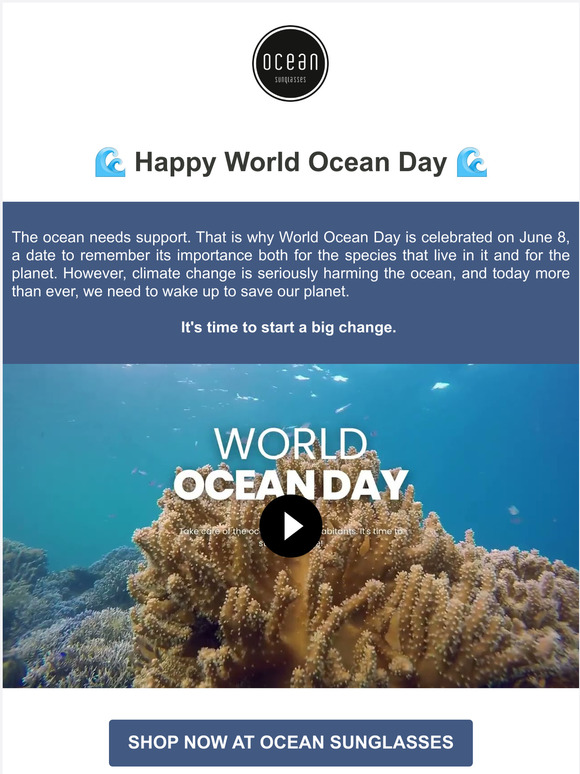 🌊 Happy World Ocean Day 🌊