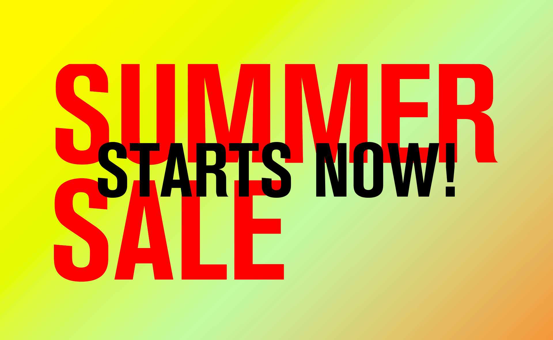 summer sale starts now gif