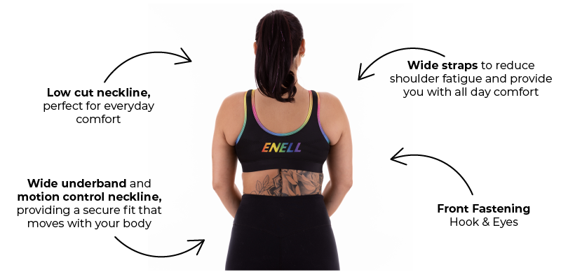 boobydoo: LIMITED EDITION: ENELL Pride Sports Bra 🌈