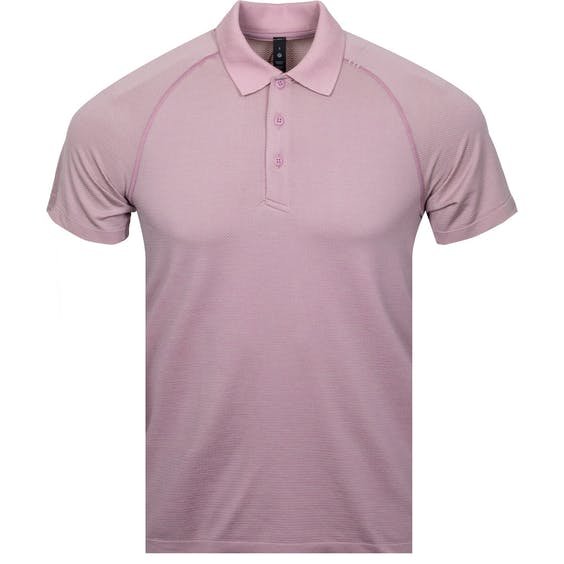 lululemon x TRENDYGOLF Metal Vent Tech Polo 2.0 Raw Linen/Pink Taupe