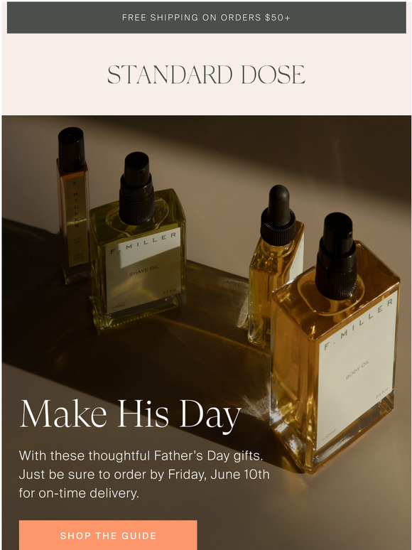 Standard Dose: Order your Father's Day gifts today ð | Milled