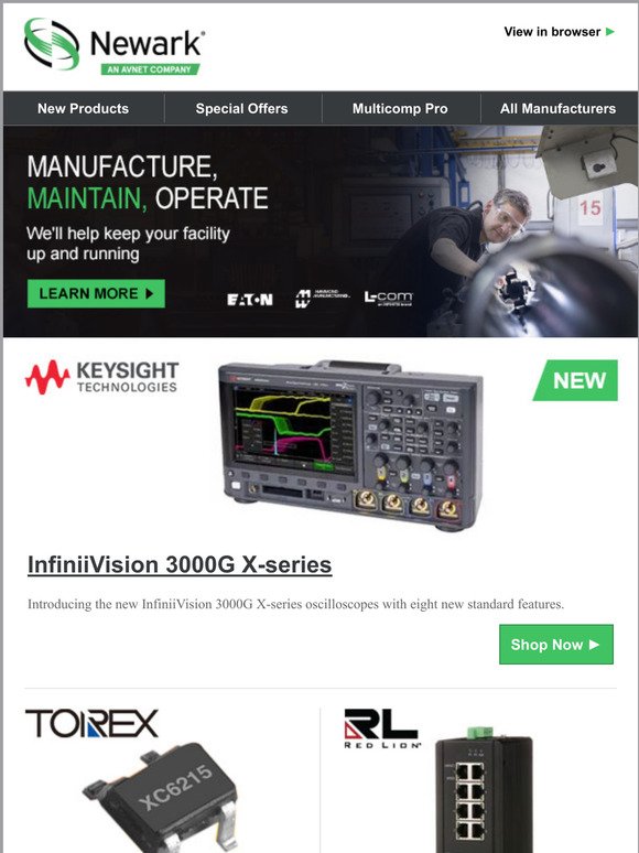 Keysight Technologies, Torex and other top leading brands