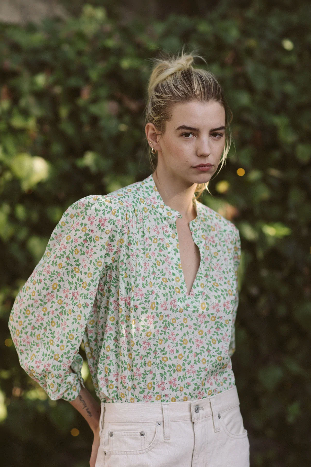Image of Bailey Blouse Spring Ivy