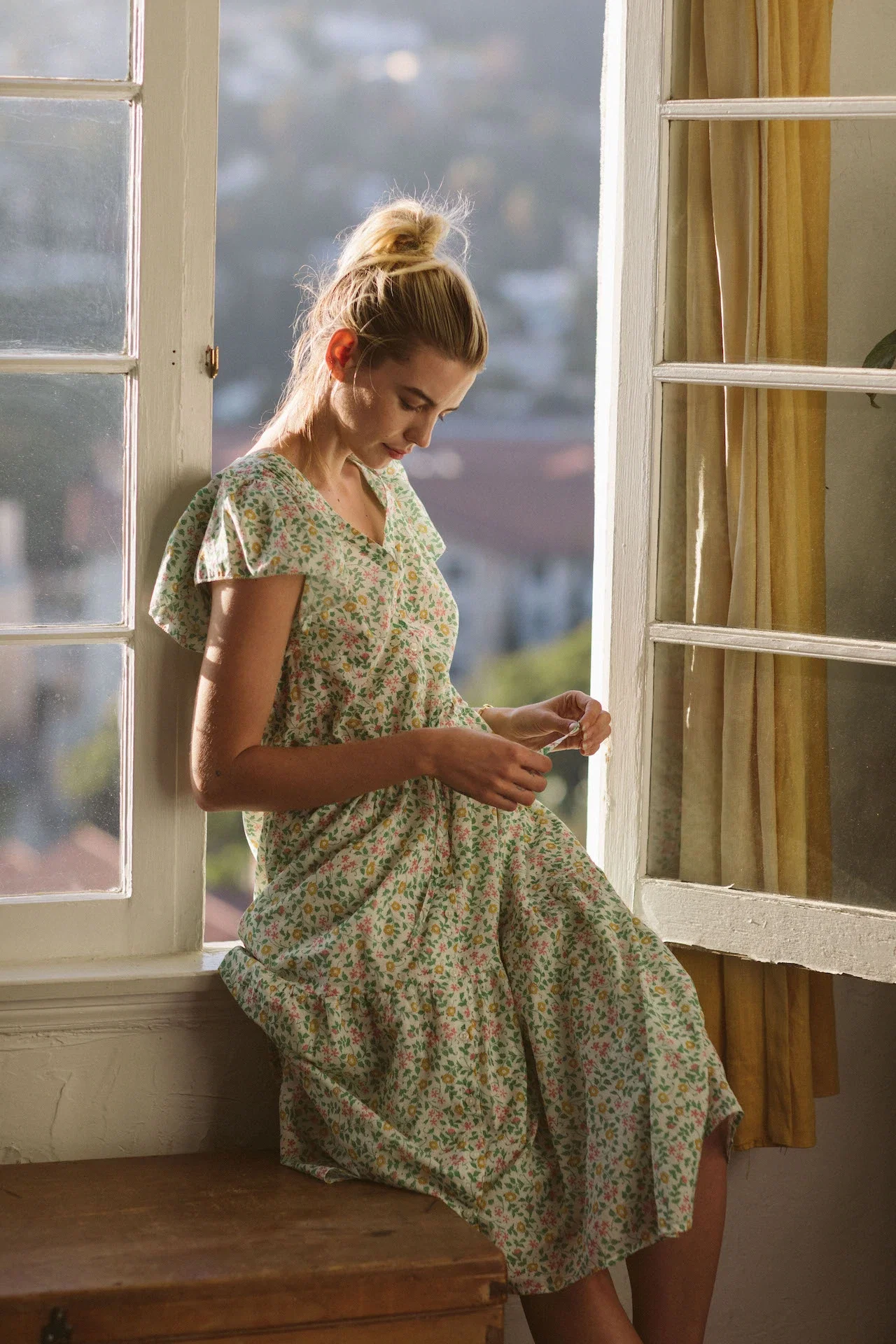 Image of Kristi Dress Spring Ivy