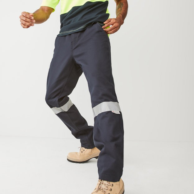 Men's reflective pant
Sizes: 30-42. $25.
