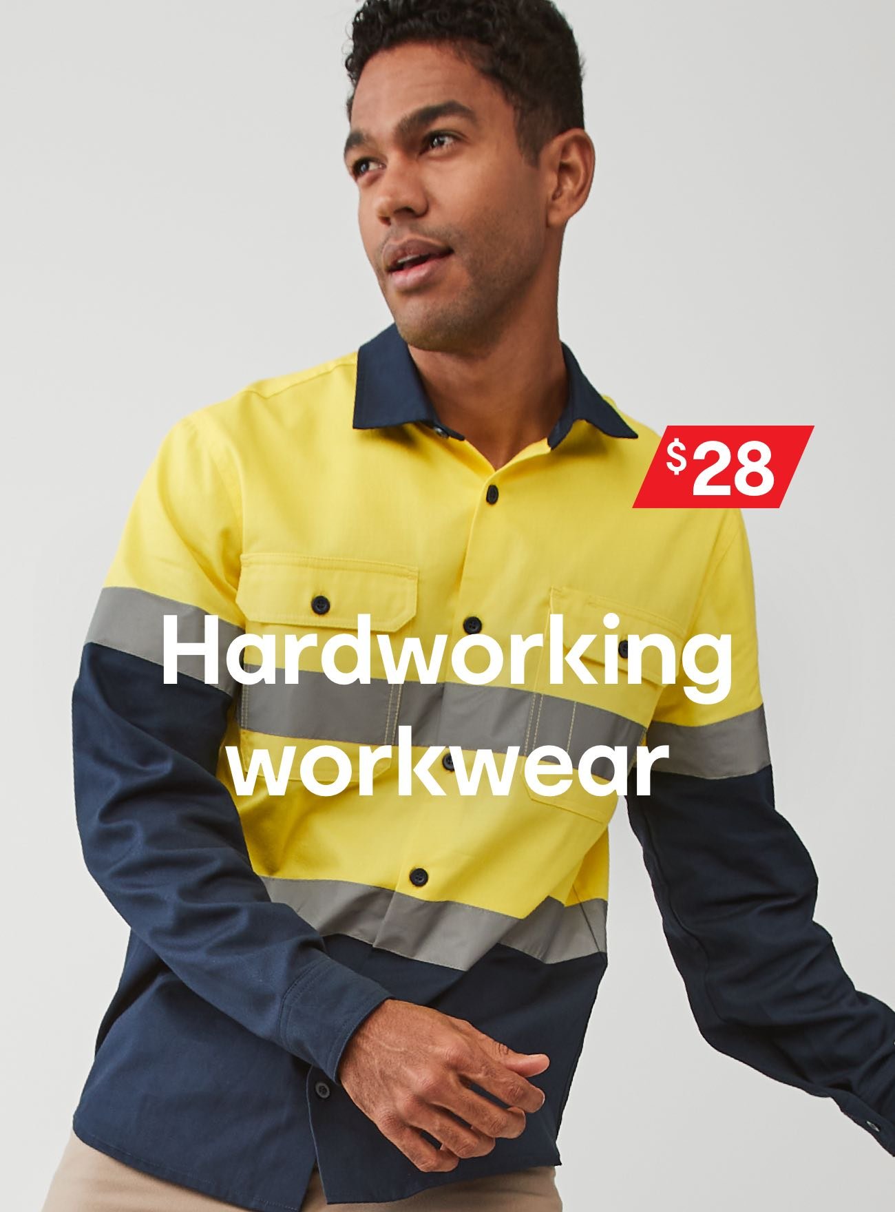 Workwear Long Sleeve Business Shirt - Kmart