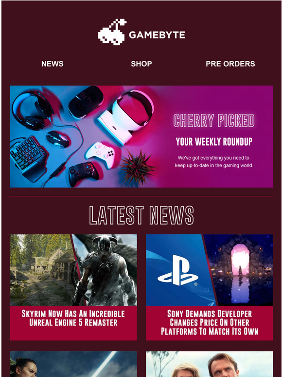 Your weekly gaming round-up 🎮