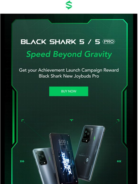 Black Shark 5 & 5 Pro Open Sales, NOW!