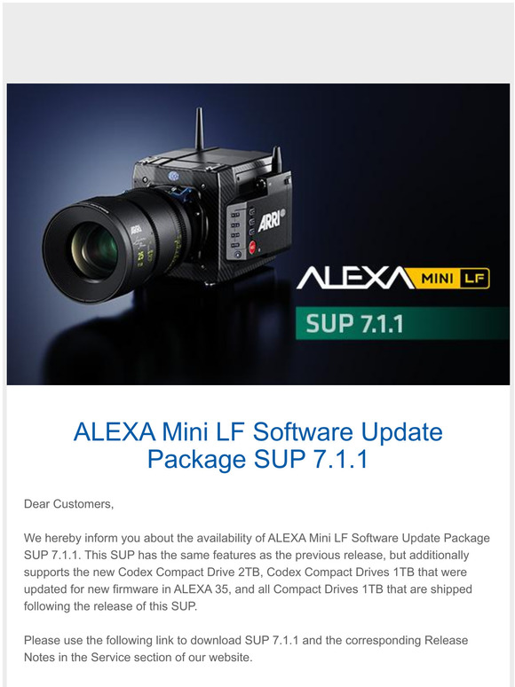 alexa mini lf sup 7.1