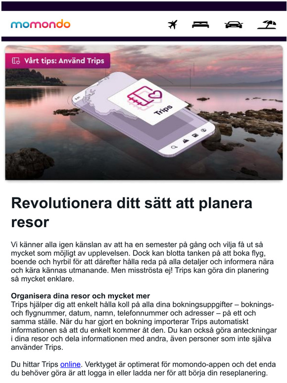 Vill du göra det enklare att planera dina resor?
