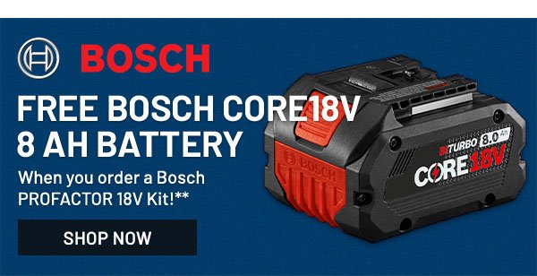 Bosch Free PROFACTOR Battery