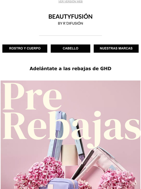 Adelántate a las rebajas de GHD