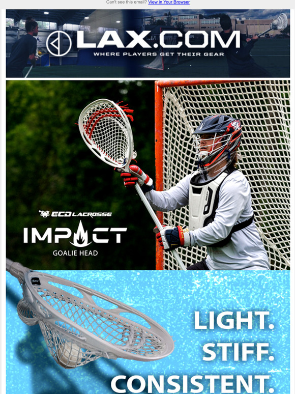 Out Now ECD Impact Goalie Head & Mesh Milled