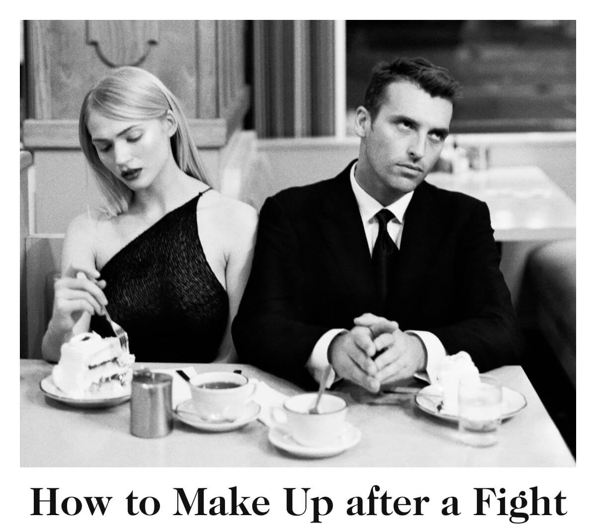 How to Make Up after a Fight