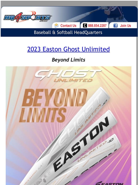 HQ4Sports: BAT LAUNCH! 2023 Easton Ghost Unlimited Fastpitch