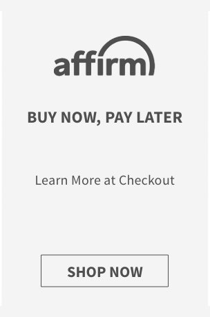 Buy now, pay later using Affirm at checkout