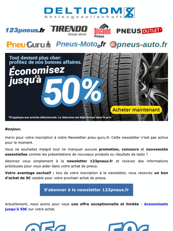 Ne manquez aucune offre  !