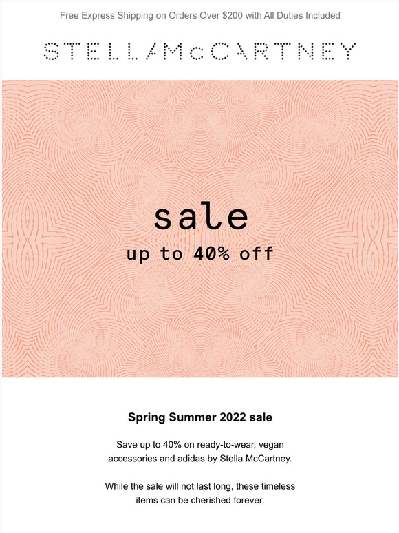 Sale: Spring Summer 2022