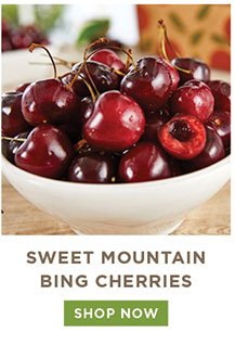 Sweet Mountain Bing Cherries