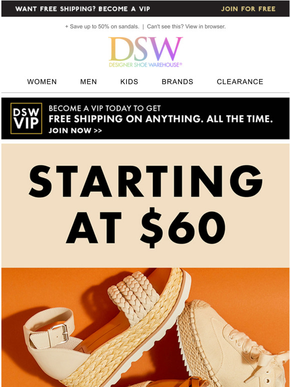 espadrilles at dsw