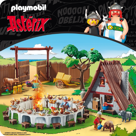 Astérix et Obélix débarquent chez Playmobil ! 