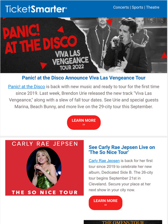 Panic! at the Disco, Carly Rae Jepsen, & Lamb of God Plot New Tours