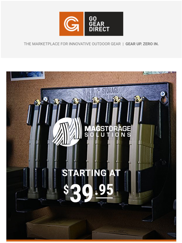 Go Gear Direct Magazine Storage Made Easy Milled