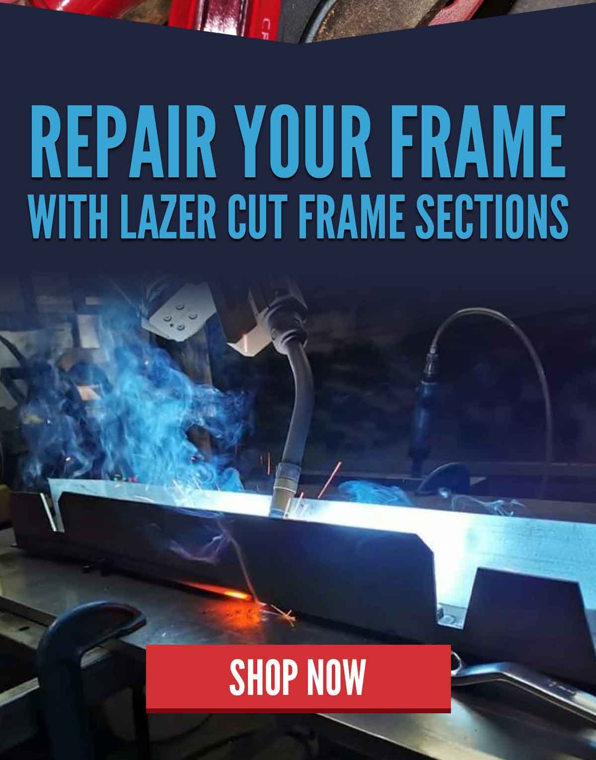 Repair Your Frame With Lazer Cut Frame Sections